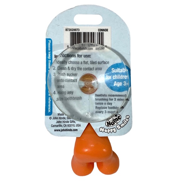 Happy Smiles Personalized Kids Toothbrush Holder Connor Lion - Picture 3 of 4